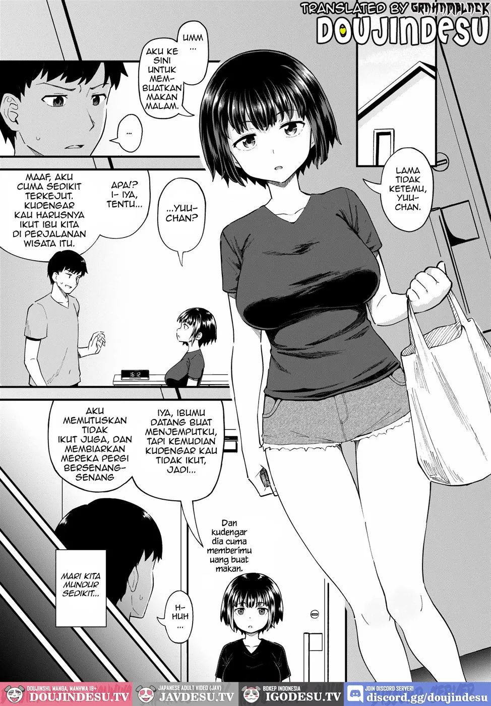 Soen ni Natteta Osananajimi ga Okuchi Onaho Gayoi Shite Kuru Mikkakan Chapter 1