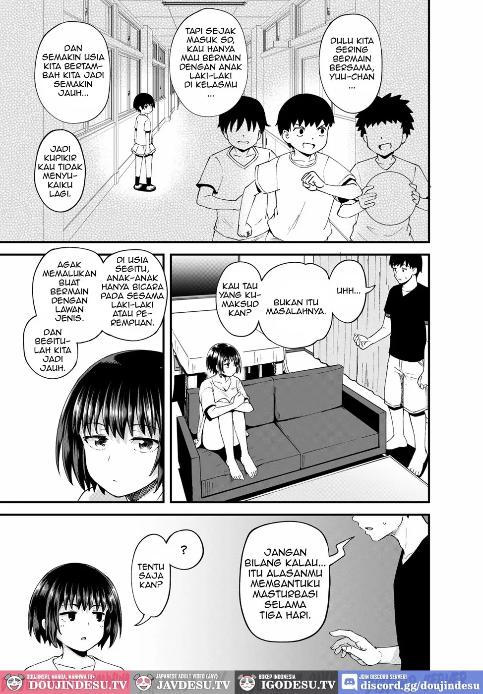 Soen ni Natteta Osananajimi ga Okuchi Onaho Gayoi Shite Kuru Mikkakan Chapter 1
