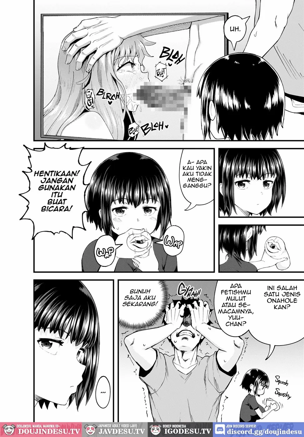 Soen ni Natteta Osananajimi ga Okuchi Onaho Gayoi Shite Kuru Mikkakan Chapter 1