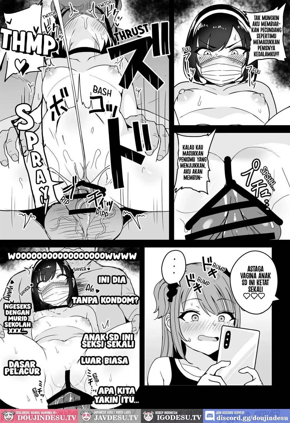 (Sokuhou) Shijin Taihokei Mesugaki Haishinsha, Wakarasetemita Chapter 1
