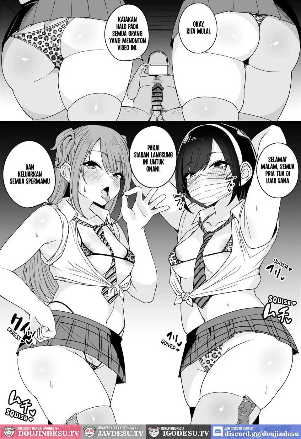 (Sokuhou) Shijin Taihokei Mesugaki Haishinsha, Wakarasetemita Chapter 1