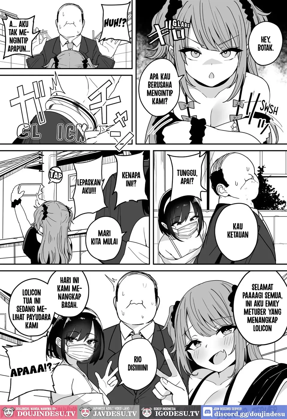 (Sokuhou) Shijin Taihokei Mesugaki Haishinsha, Wakarasetemita Chapter 1