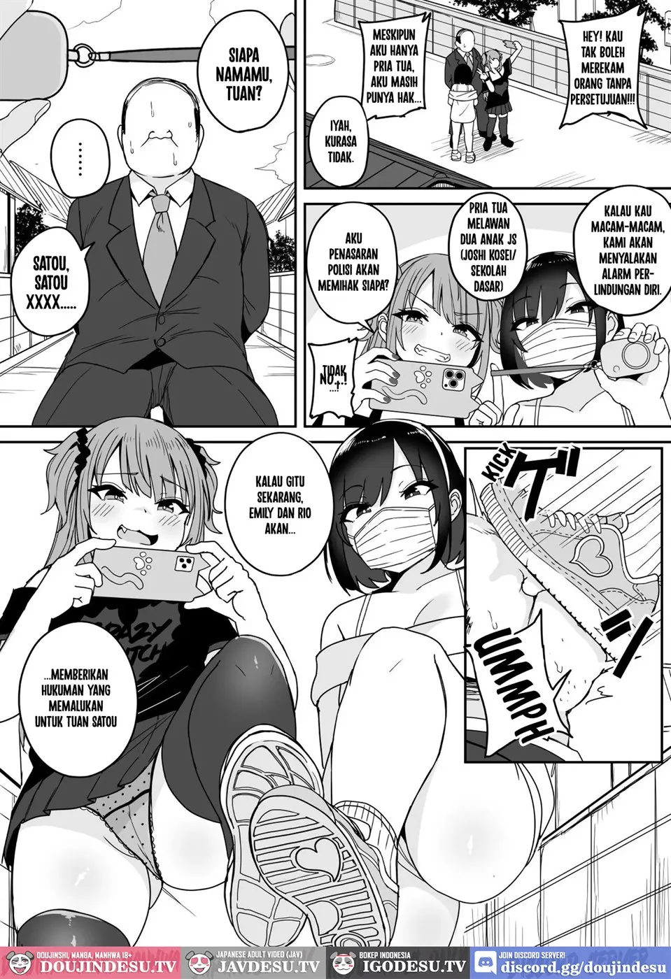 (Sokuhou) Shijin Taihokei Mesugaki Haishinsha, Wakarasetemita Chapter 1