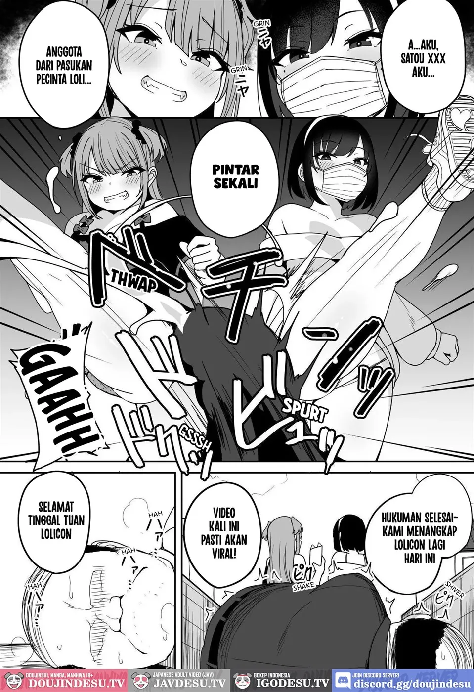 (Sokuhou) Shijin Taihokei Mesugaki Haishinsha, Wakarasetemita Chapter 1