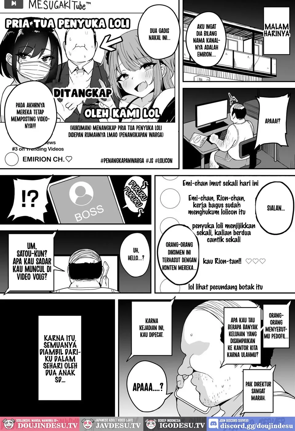 (Sokuhou) Shijin Taihokei Mesugaki Haishinsha, Wakarasetemita Chapter 1