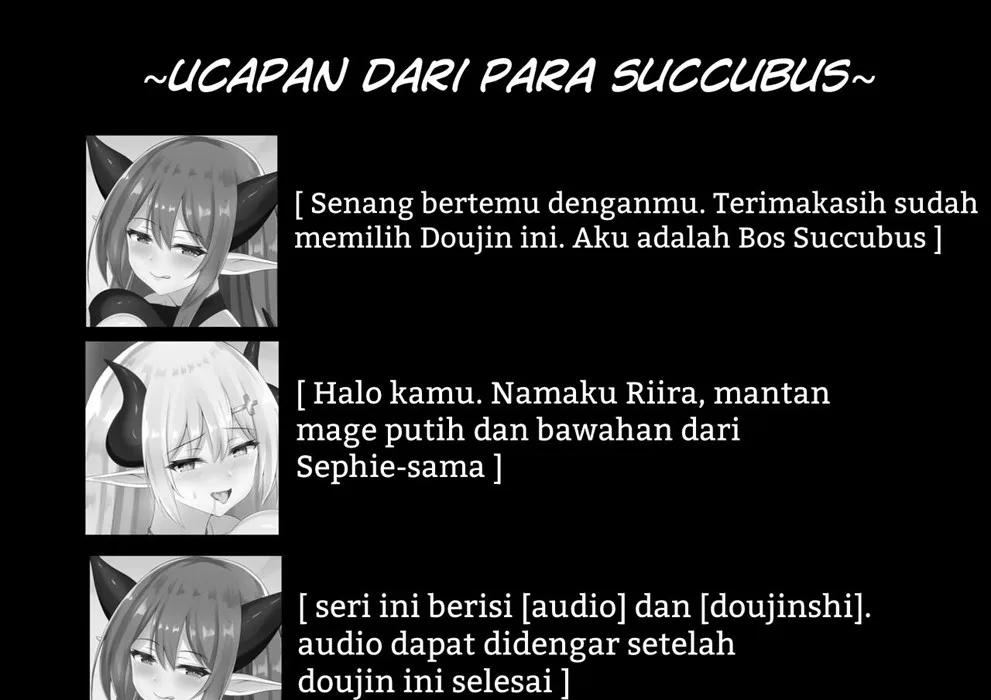 Succubus Doreika Keikaku ~Goshujin-sama Succubus to Moto Shiro Majutsushi no Onee-san~ Chapter 1