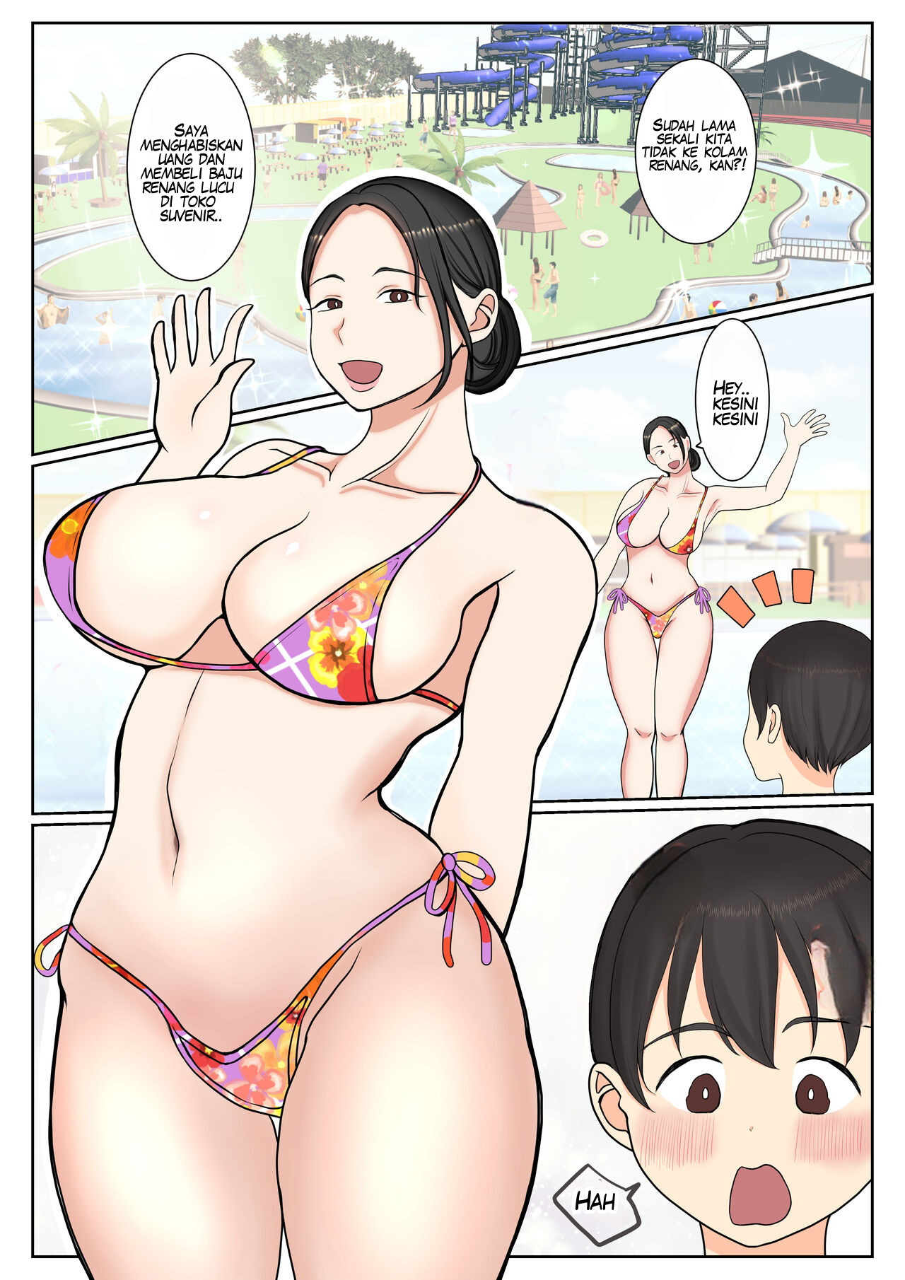 Suekko no Boku wa Mizugi Kaa-chan de Doutei Sotsugyou shichaimashita Chapter 1