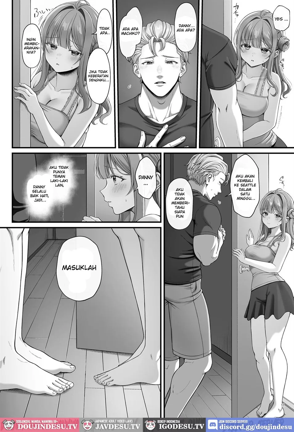 Summer Time Homestay ni Kita Dekachin Ryuugakusei ni Kaihatsu sareta Shojo Chapter 1