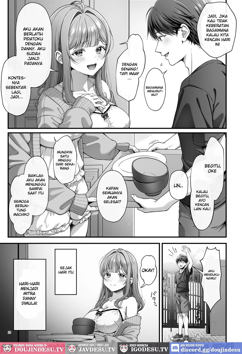 Summer Time Homestay ni Kita Dekachin Ryuugakusei ni Kaihatsu sareta Shojo Chapter 1