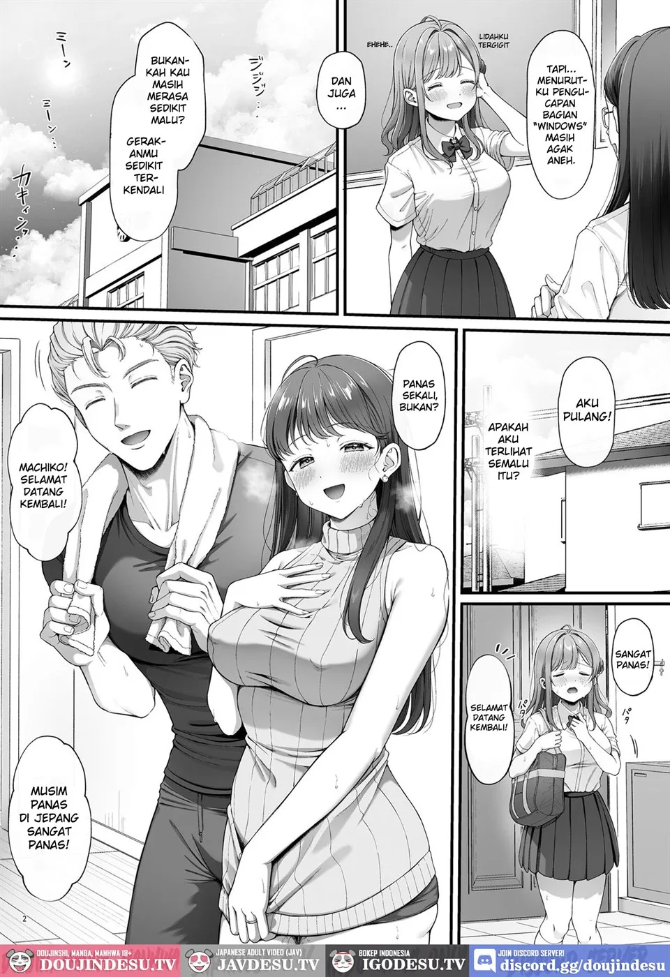 Summer Time Homestay ni Kita Dekachin Ryuugakusei ni Kaihatsu sareta Shojo Chapter 1