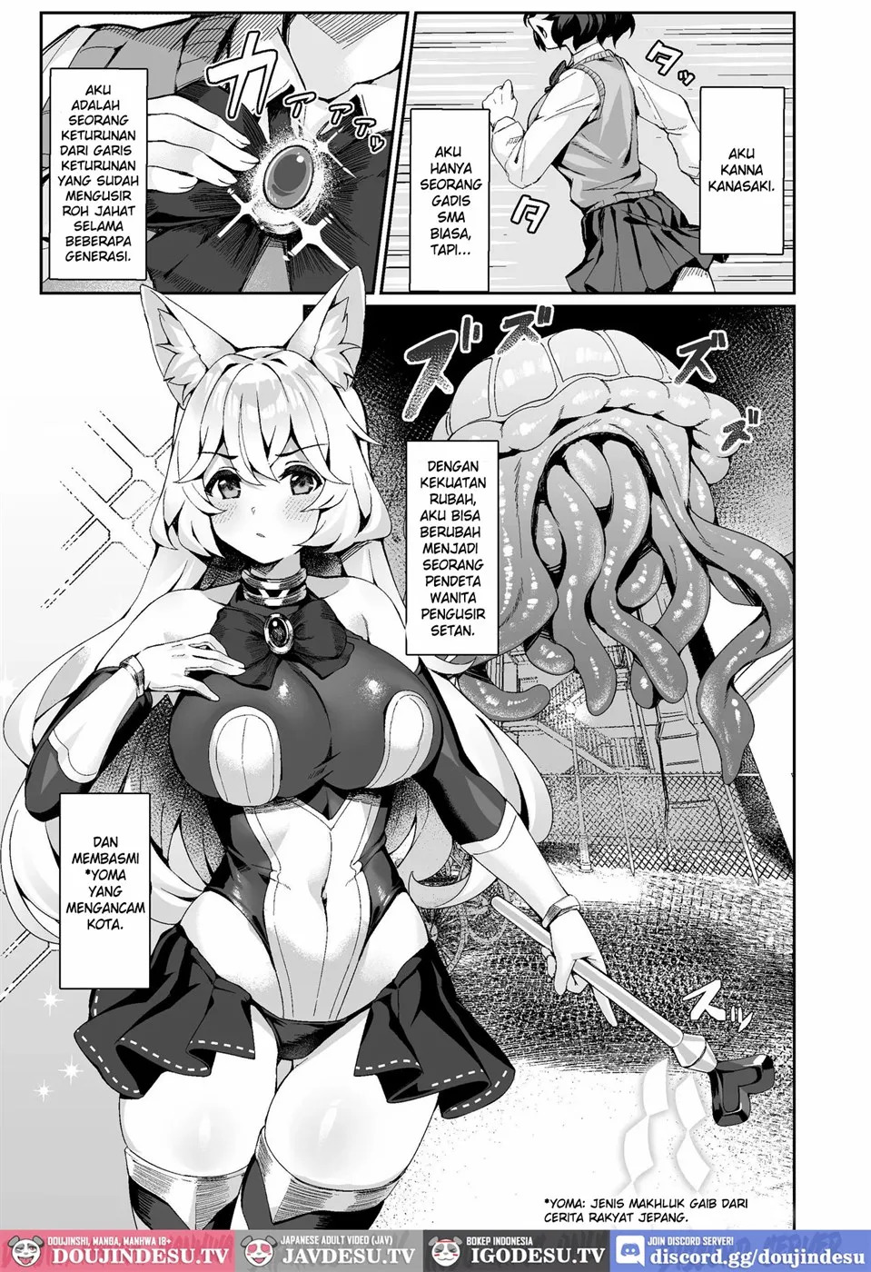 Taima Miko Kanna Futanari Sakusei Haiboku Hen Chapter 1