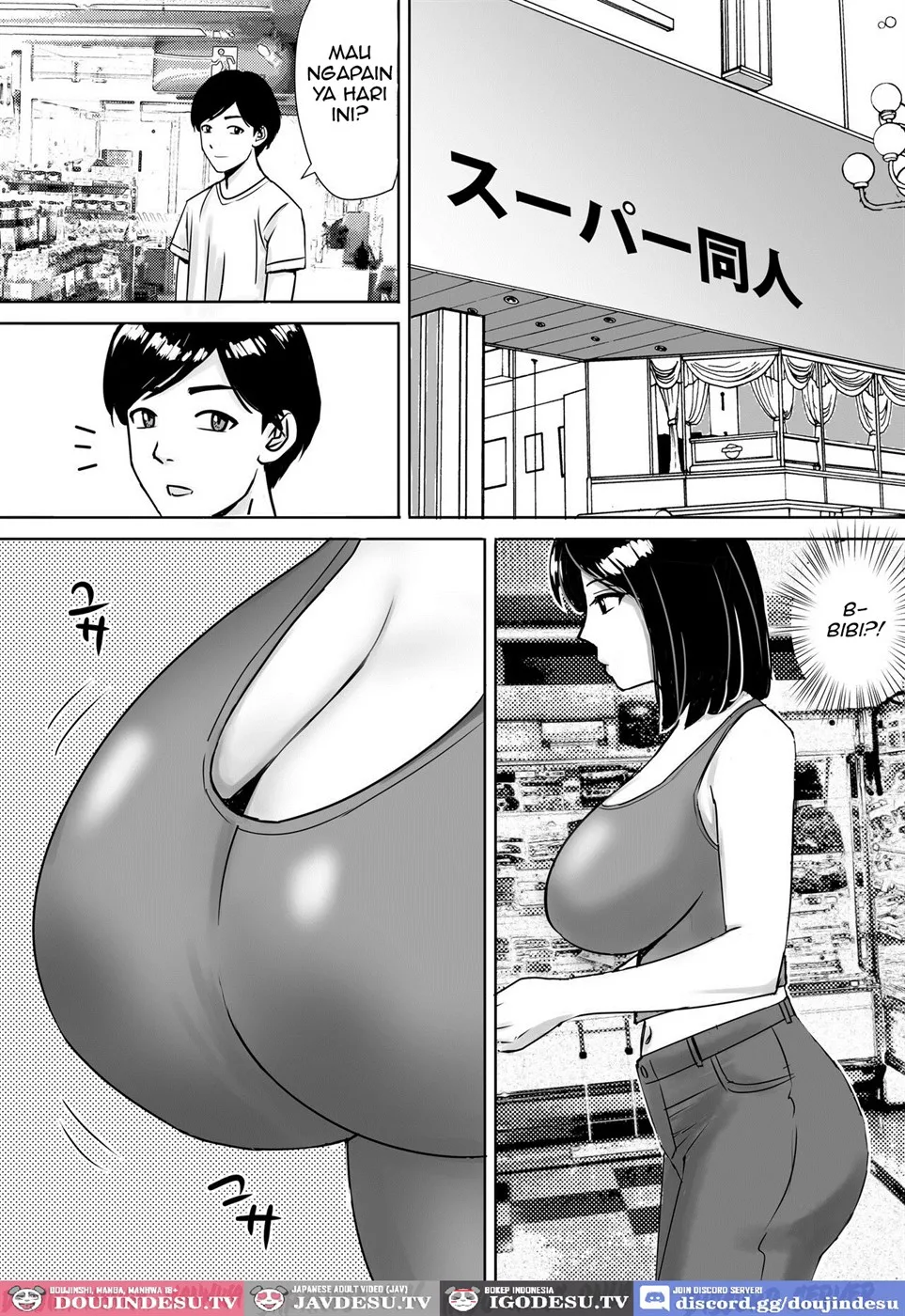 Tomodachi no Kyonyuu Mama to Hamemakuri Chapter 1