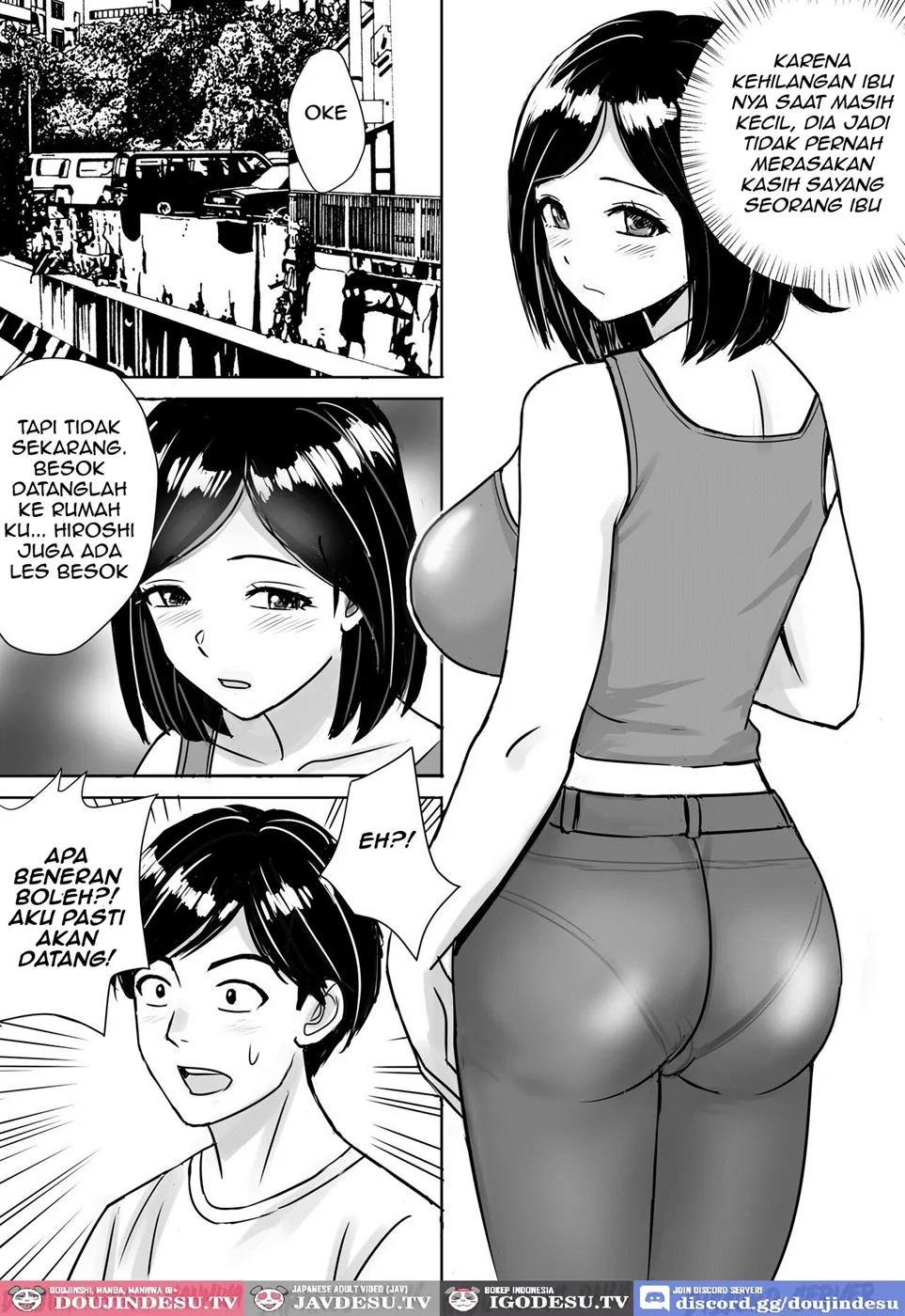 Tomodachi no Kyonyuu Mama to Hamemakuri Chapter 1