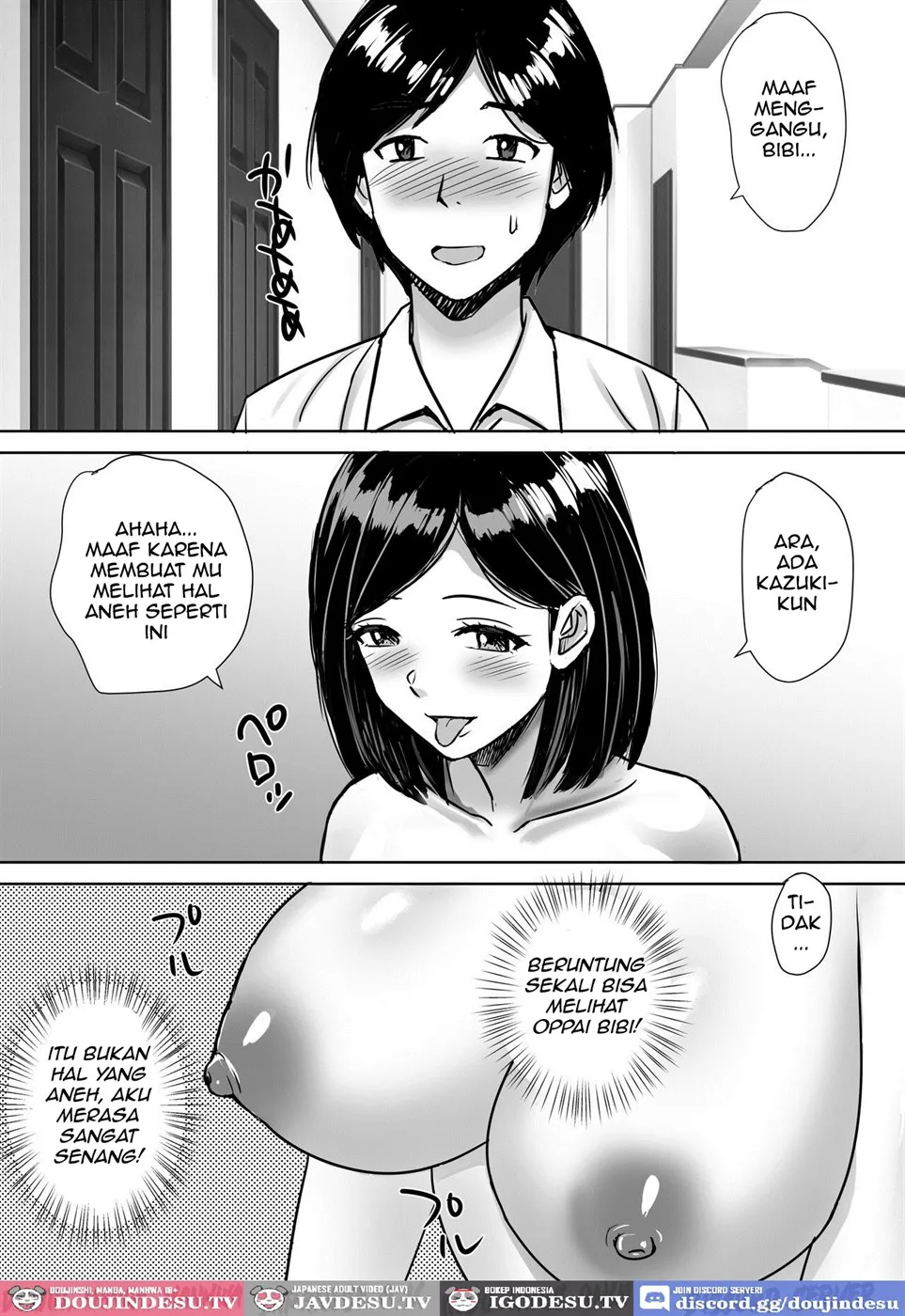 Tomodachi no Kyonyuu Mama to Hamemakuri Chapter 1
