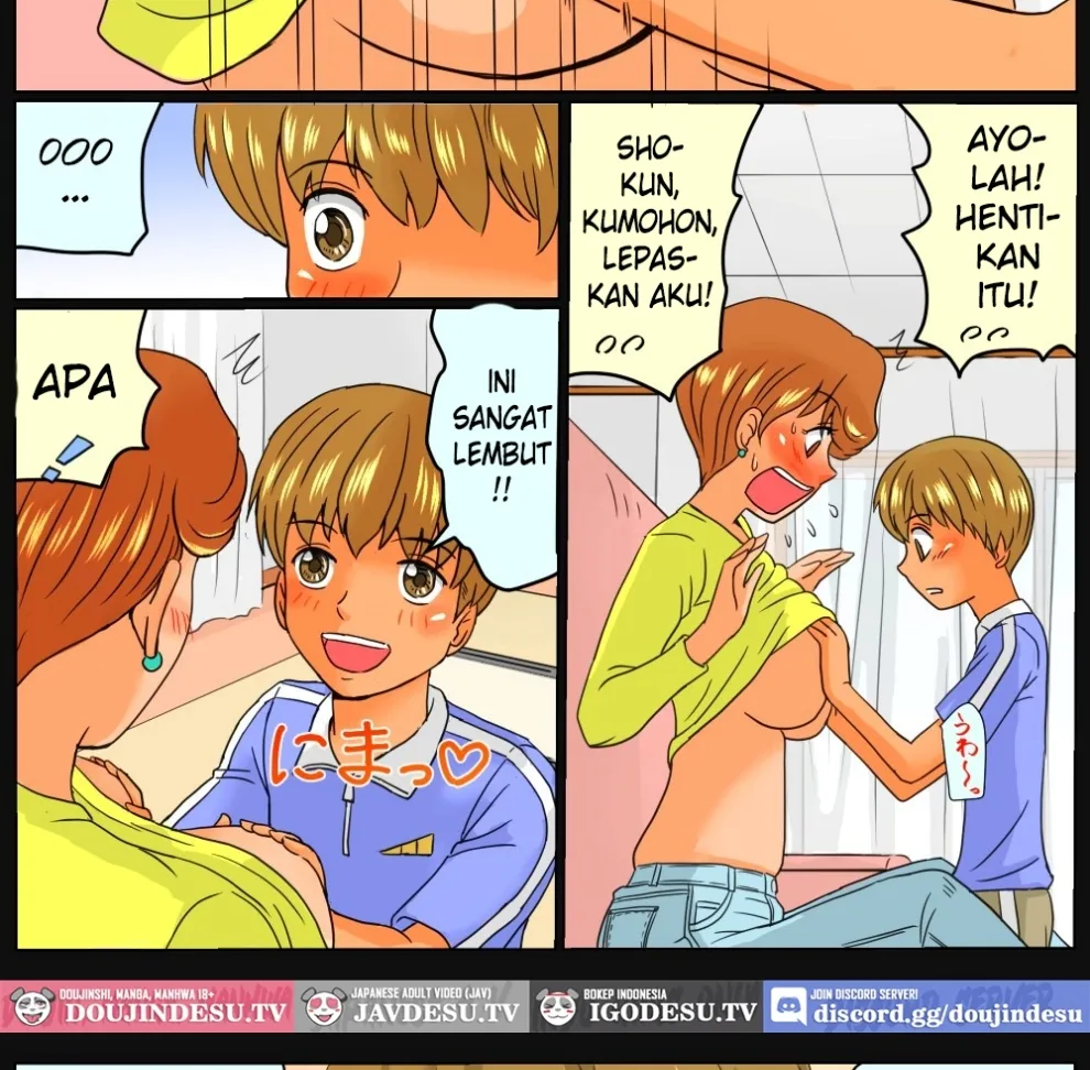 Tomomi-san (35-sai) to Shou-kun (?-sai) ~Oba-san to Oikko-kun~ Chapter 1