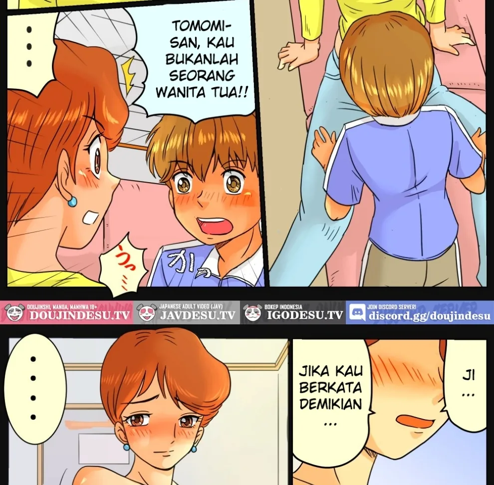 Tomomi-san (35-sai) to Shou-kun (?-sai) ~Oba-san to Oikko-kun~ Chapter 1