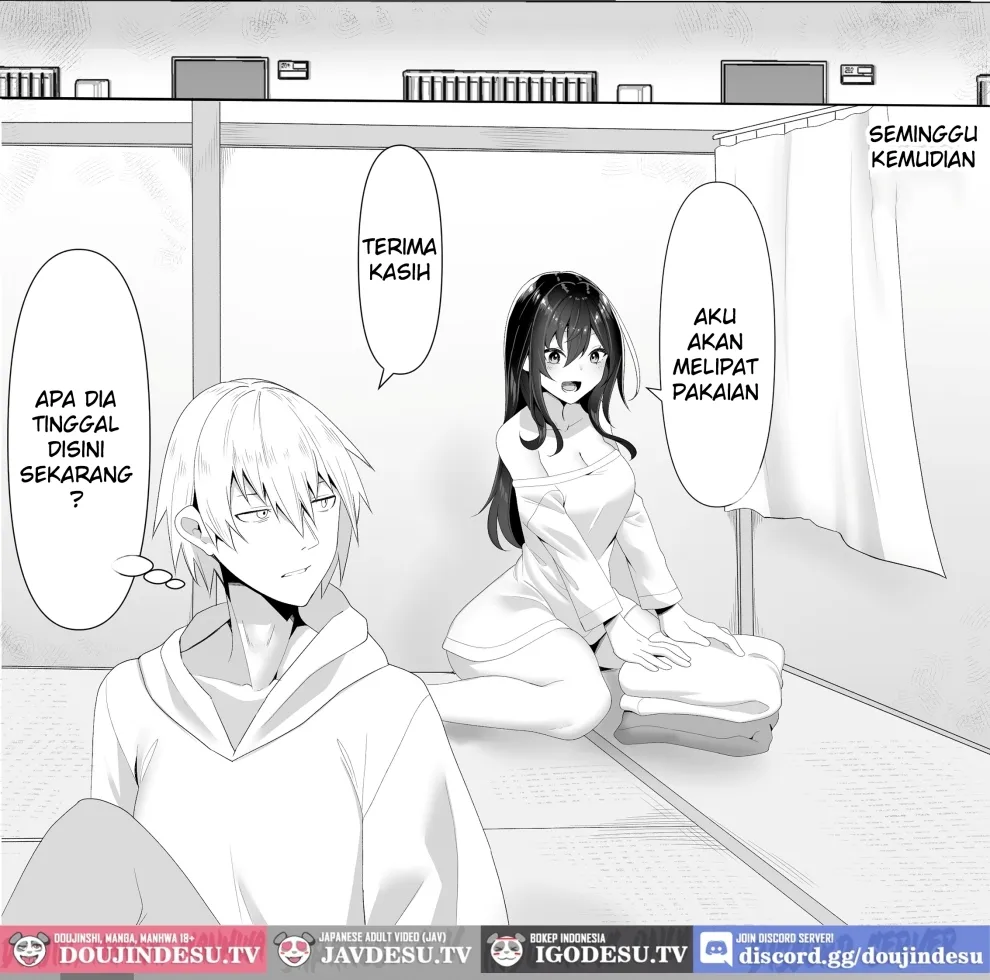 Tonari no Inkya Binbou Joshi ni Ofuro o Kashite Ageta Hanashi Chapter 1