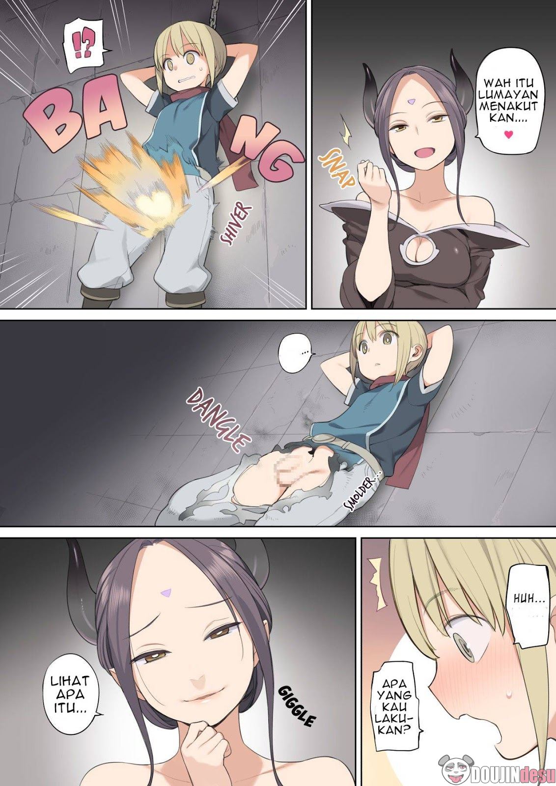 Toraware Yuusha to Maou (Onna) to Elf Chapter 1