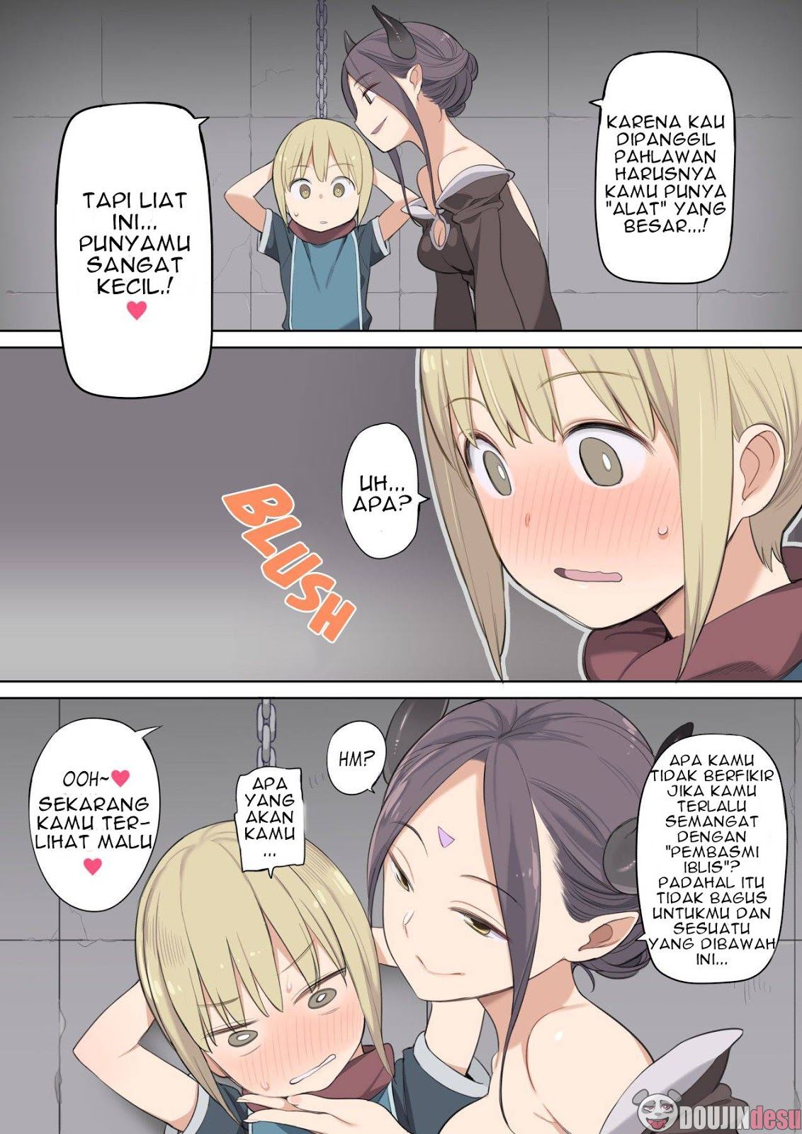 Toraware Yuusha to Maou (Onna) to Elf Chapter 1