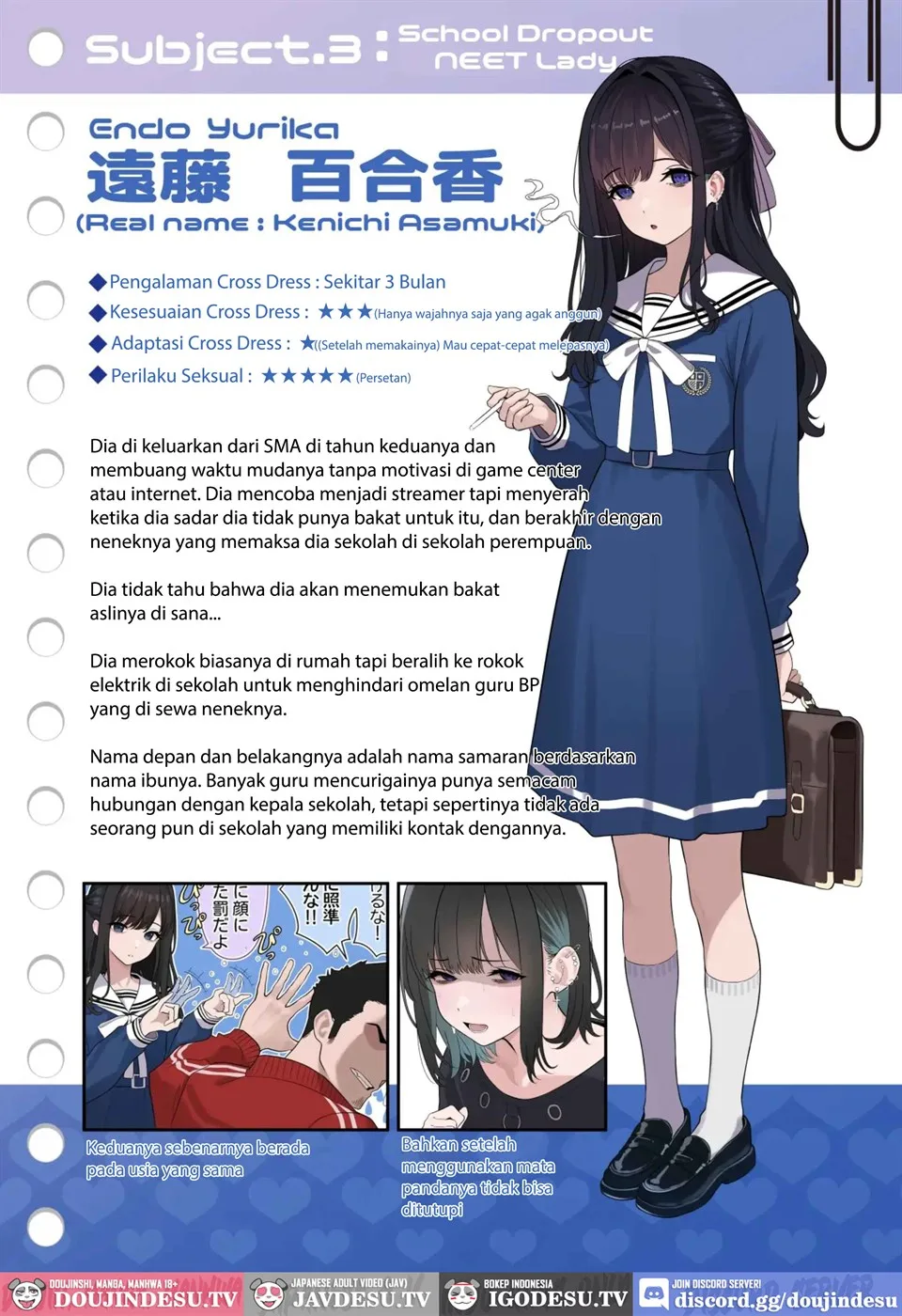 Tsuiteru Mesu ~Otokonoko Report~ Chapter 1