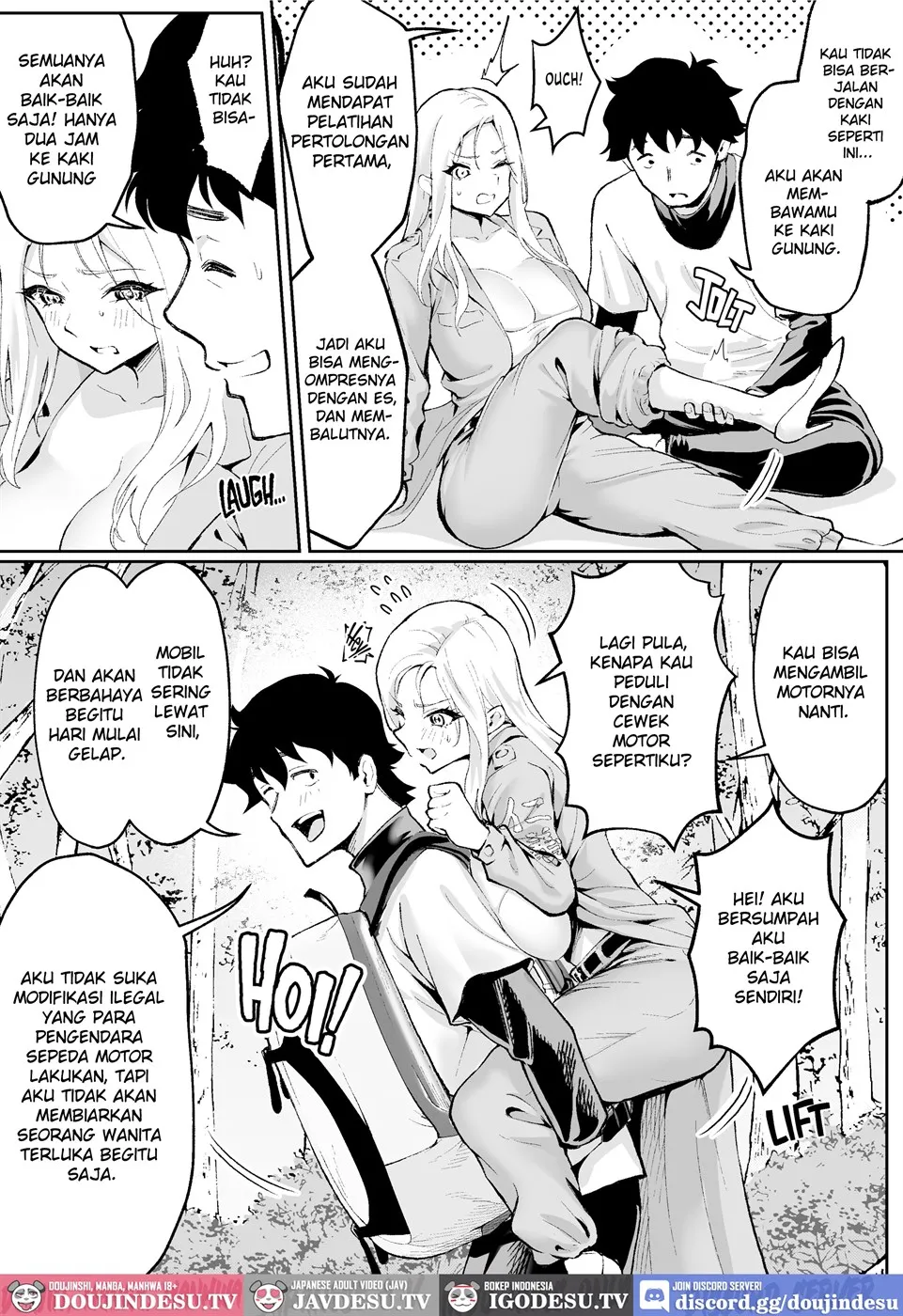 Ubu de Otokogi no Aru Rediisu Souchou o Yamaoku de Tasuketara Chapter 1