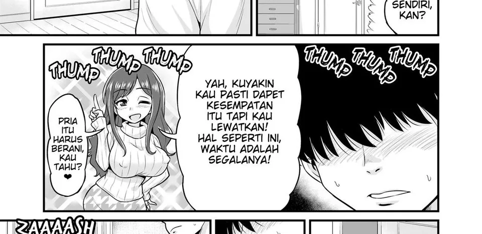 Uwaki Hitozuma Nama Nakadashi Ottori Seiso Kakure Inran Hitozuma to Okute Dotei Otaku-kun Chapter 1