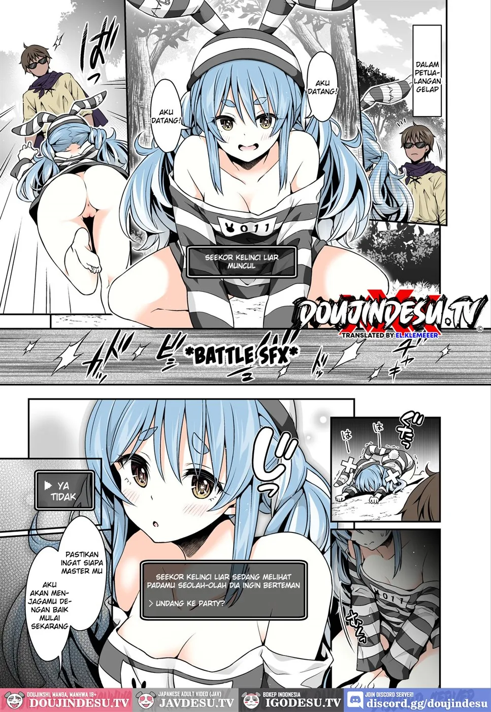 Yasei no Usagi ga Nakama ni Naritasou ni Kochira wo Miteiru Chapter 2