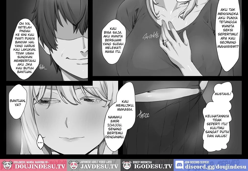 Yokkyuu Fuman no Kipatsu Hitozuma o Sasotte Mitara Akkenaku Chin Ochi Shimashita Chapter 1