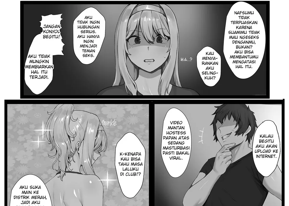 Yokkyuu Fuman no Kipatsu Hitozuma o Sasotte Mitara Akkenaku Chin Ochi Shimashita Chapter 1