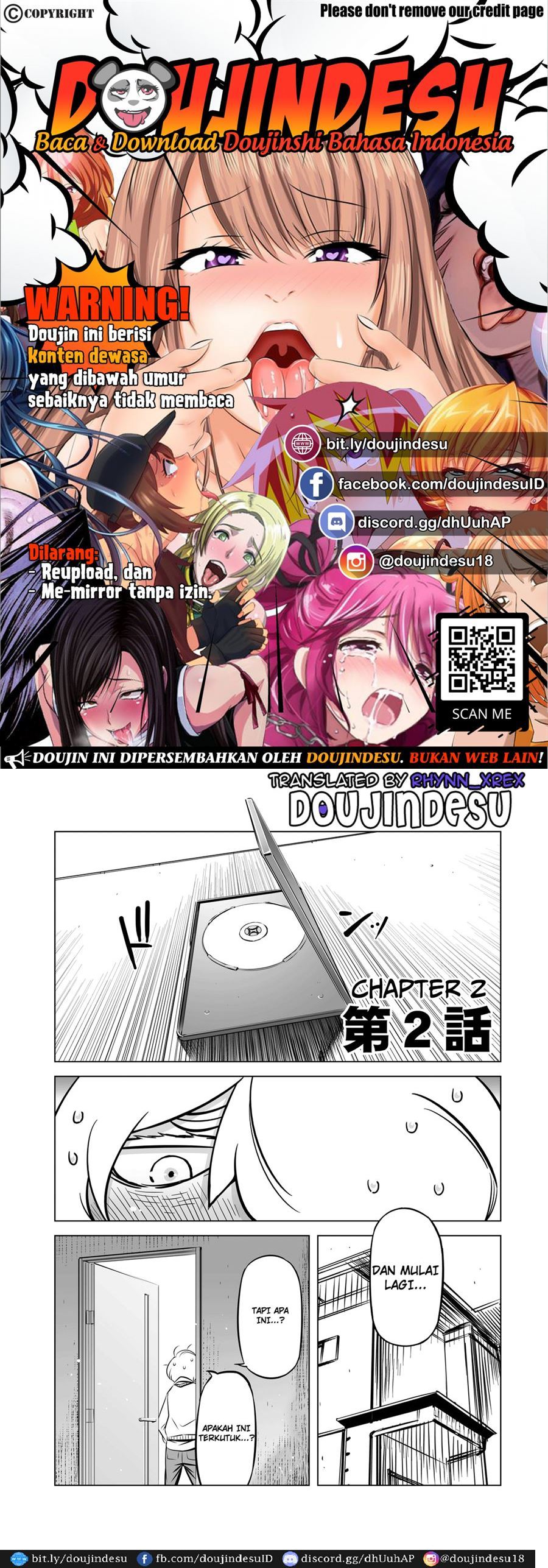 Zentou Mask Seiyoku Slave Hitozuma 〇〇-san Chapter 2