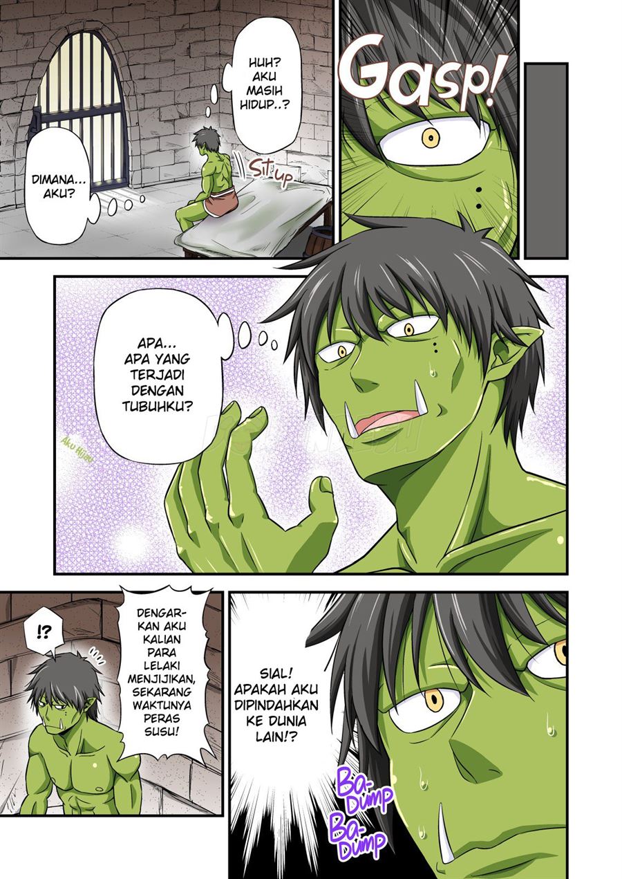 Charisma AV Danyuu ga Zetsurin Orc ni Isekai Tensei Shita Hanashi. Chapter 1