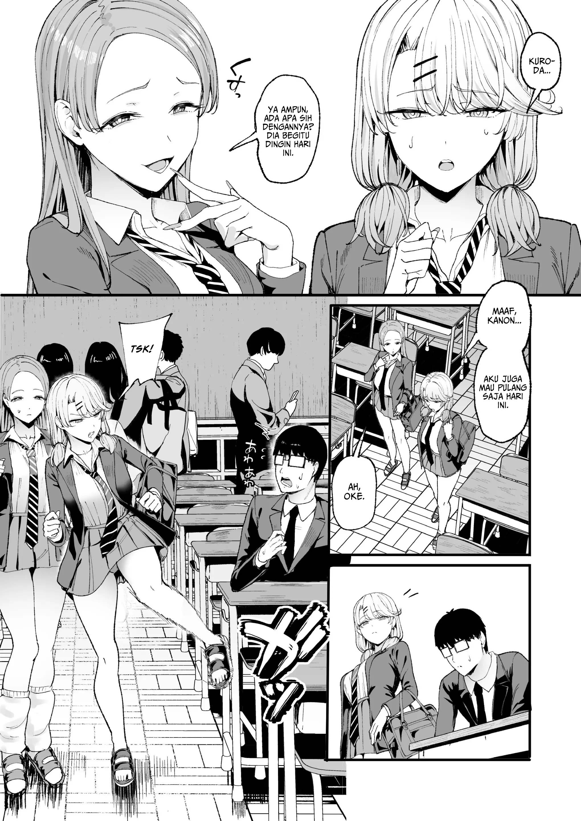 Iribitari Gal ni Manko Tsukawasete Morau Hanashi The Gyaru Chapter 4