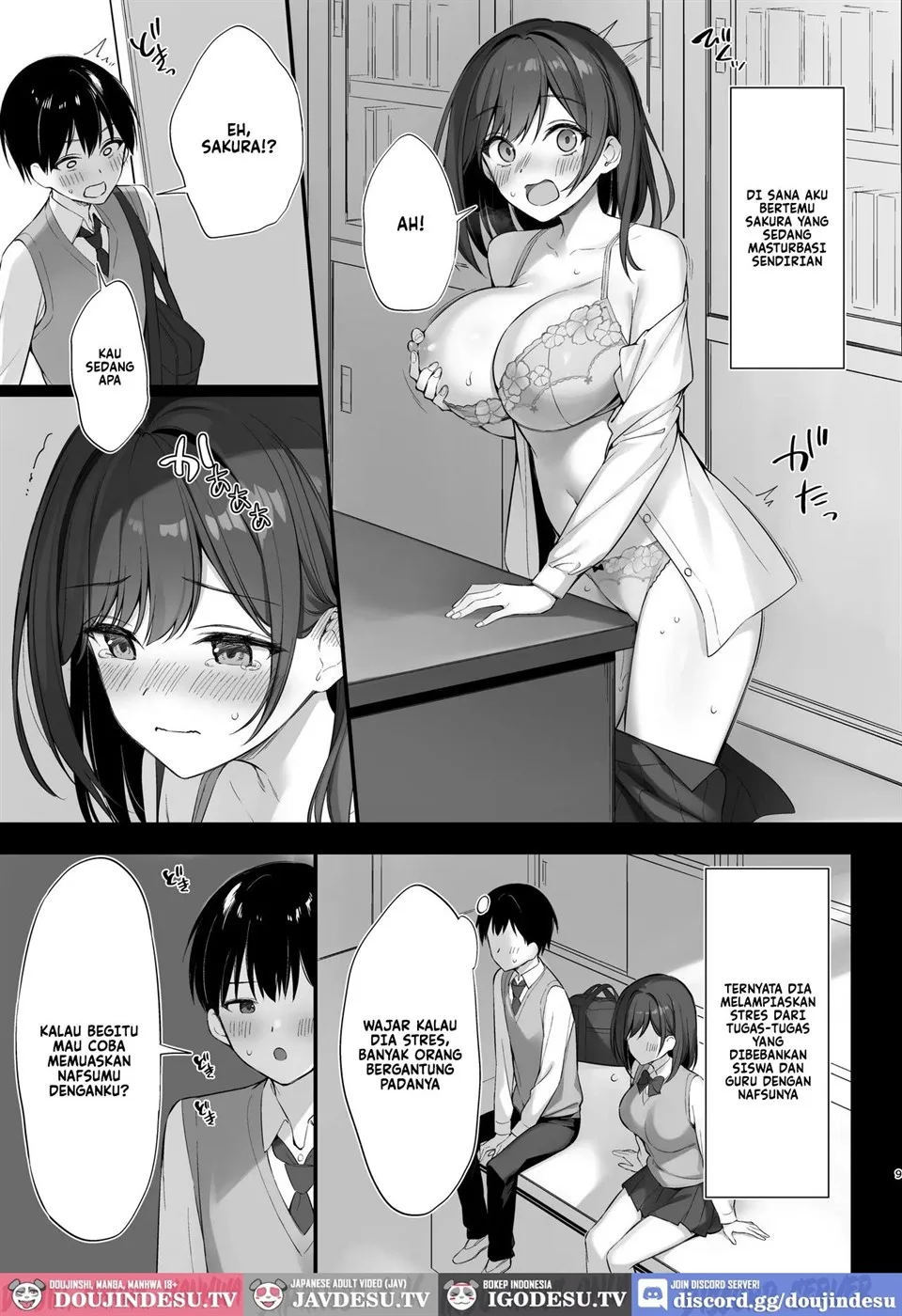 Kurasu no Seiso na Iinchou to Yari Tomo ni Natta Hanashi Chapter 1