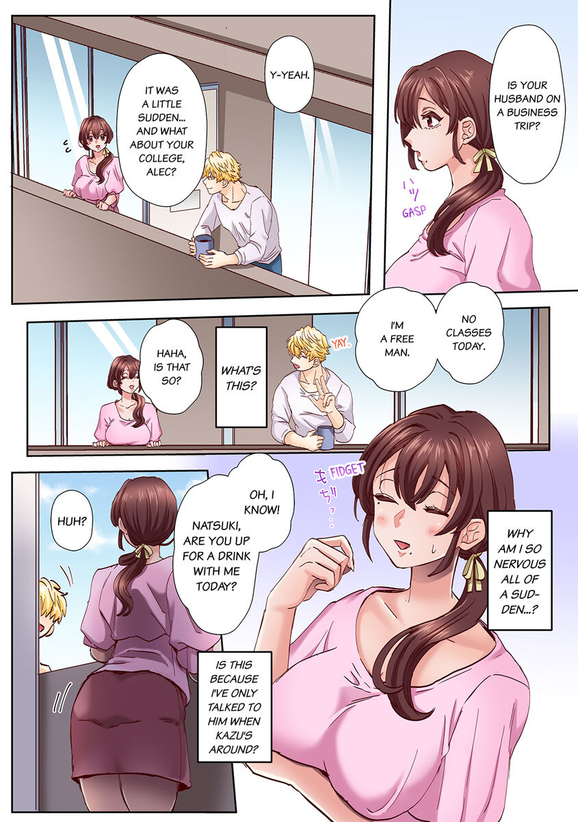 "Okusan no Ana, Ore no de Fusai de Agemasu ne?" Yokkyuu Fuman na Hitozuma ga Rinjin Ryuugakusei no XL Chinpo ni Ochiru made... 1-8