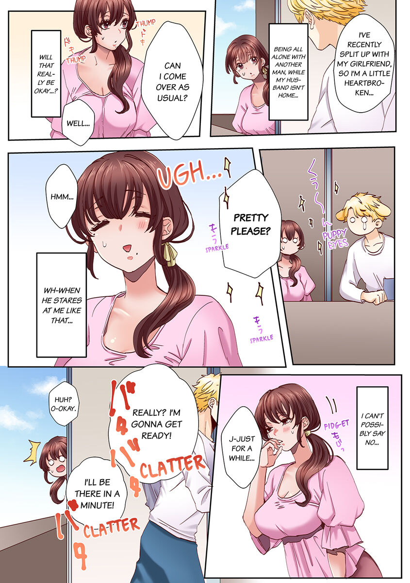 "Okusan no Ana, Ore no de Fusai de Agemasu ne?" Yokkyuu Fuman na Hitozuma ga Rinjin Ryuugakusei no XL Chinpo ni Ochiru made... 1-8