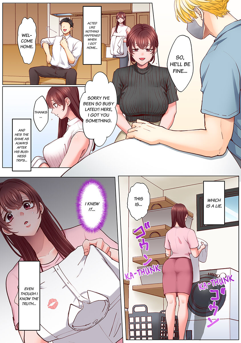 "Okusan no Ana, Ore no de Fusai de Agemasu ne?" Yokkyuu Fuman na Hitozuma ga Rinjin Ryuugakusei no XL Chinpo ni Ochiru made... 1-8