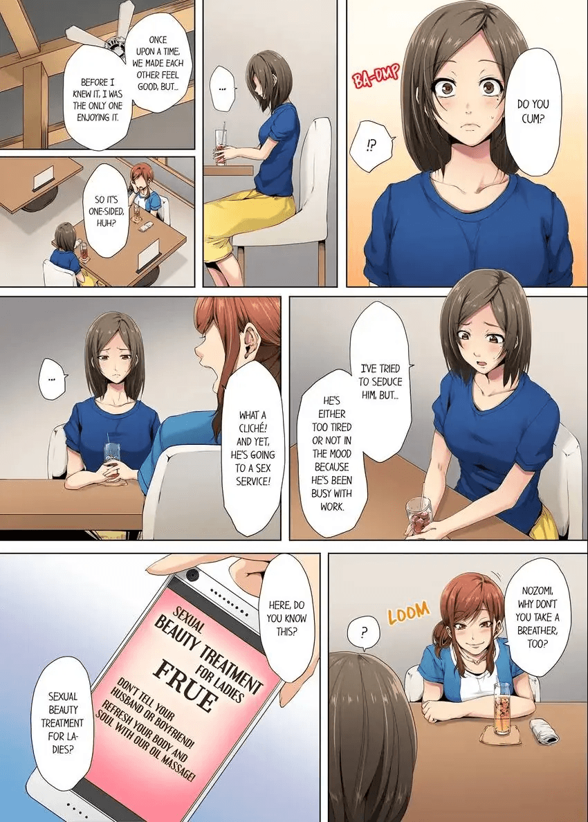 Resu Tsuma ga Seikan Esthe de "Mata… Iku…" Uneru Yubi de Oku made Hogusare 1-35