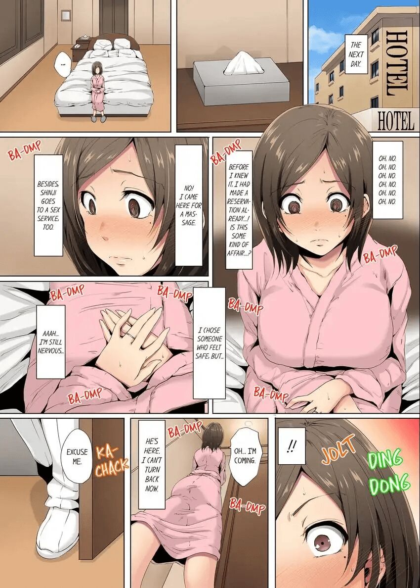 Resu Tsuma ga Seikan Esthe de "Mata… Iku…" Uneru Yubi de Oku made Hogusare 1-35