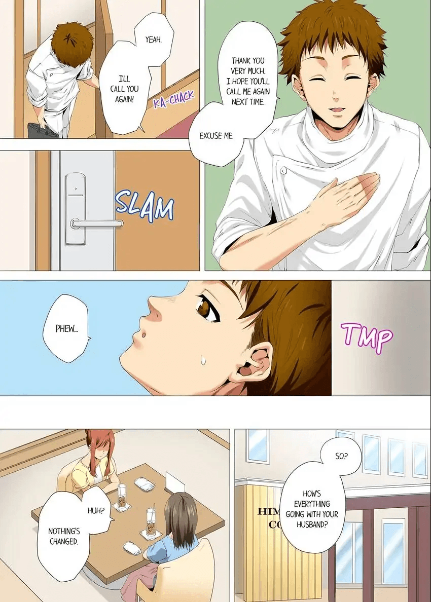 Resu Tsuma ga Seikan Esthe de "Mata… Iku…" Uneru Yubi de Oku made Hogusare 1-35