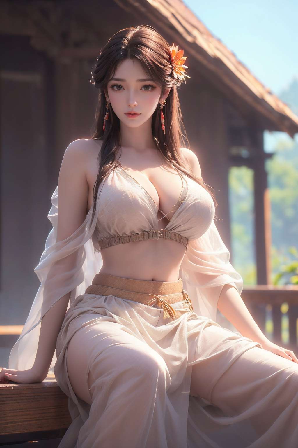 Huo Ling'er sexy girl