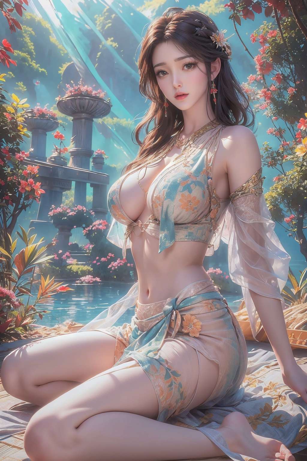 Huo Ling'er sexy girl