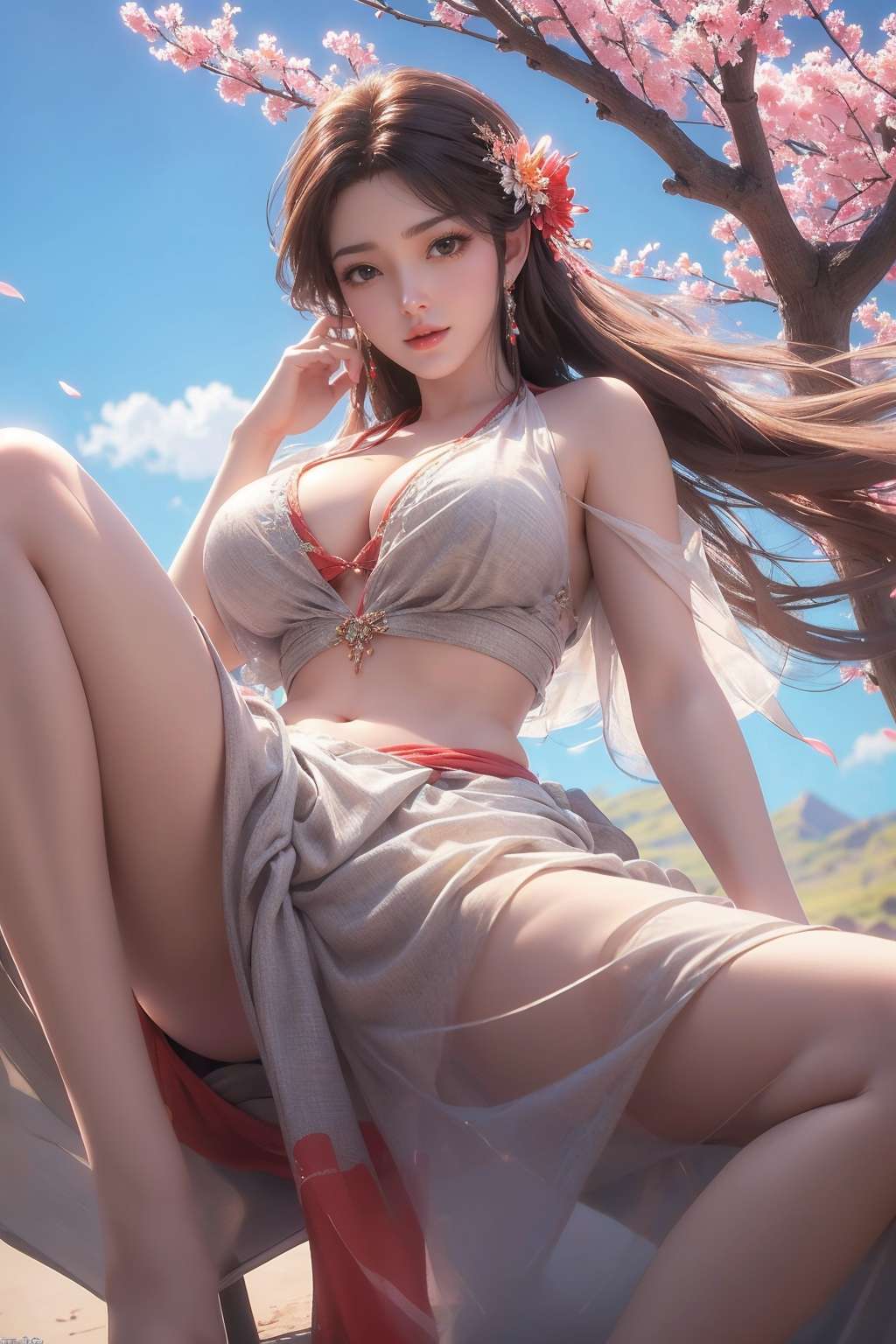 Huo Ling'er sexy girl