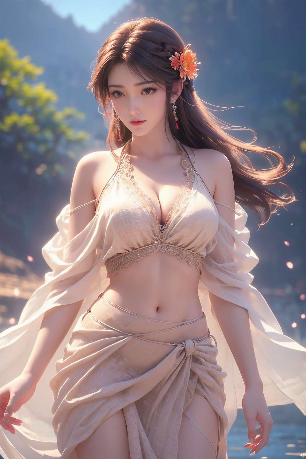 Huo Ling'er sexy girl