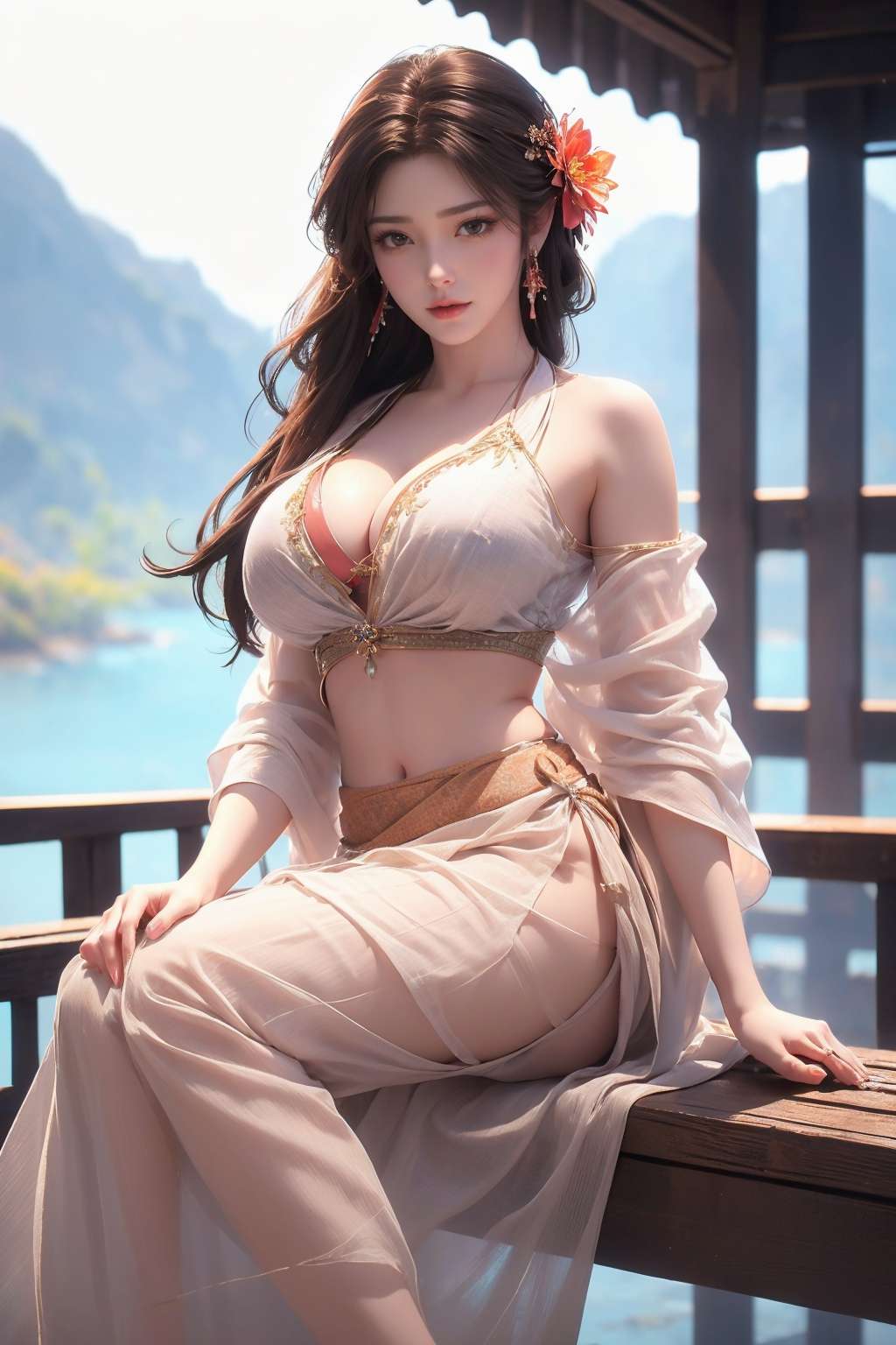 Huo Ling'er sexy girl