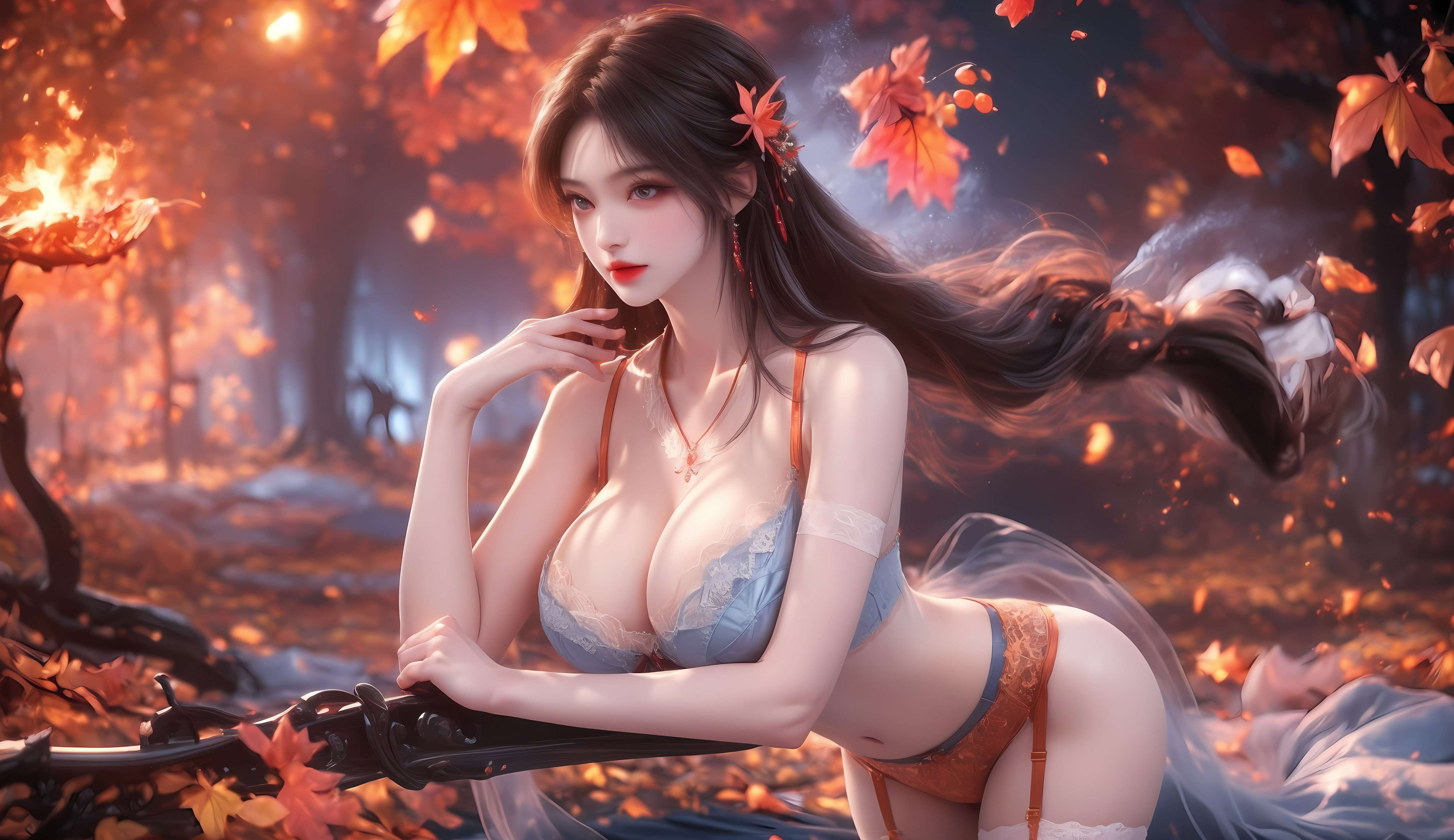 Huo Ling'er sexy girl