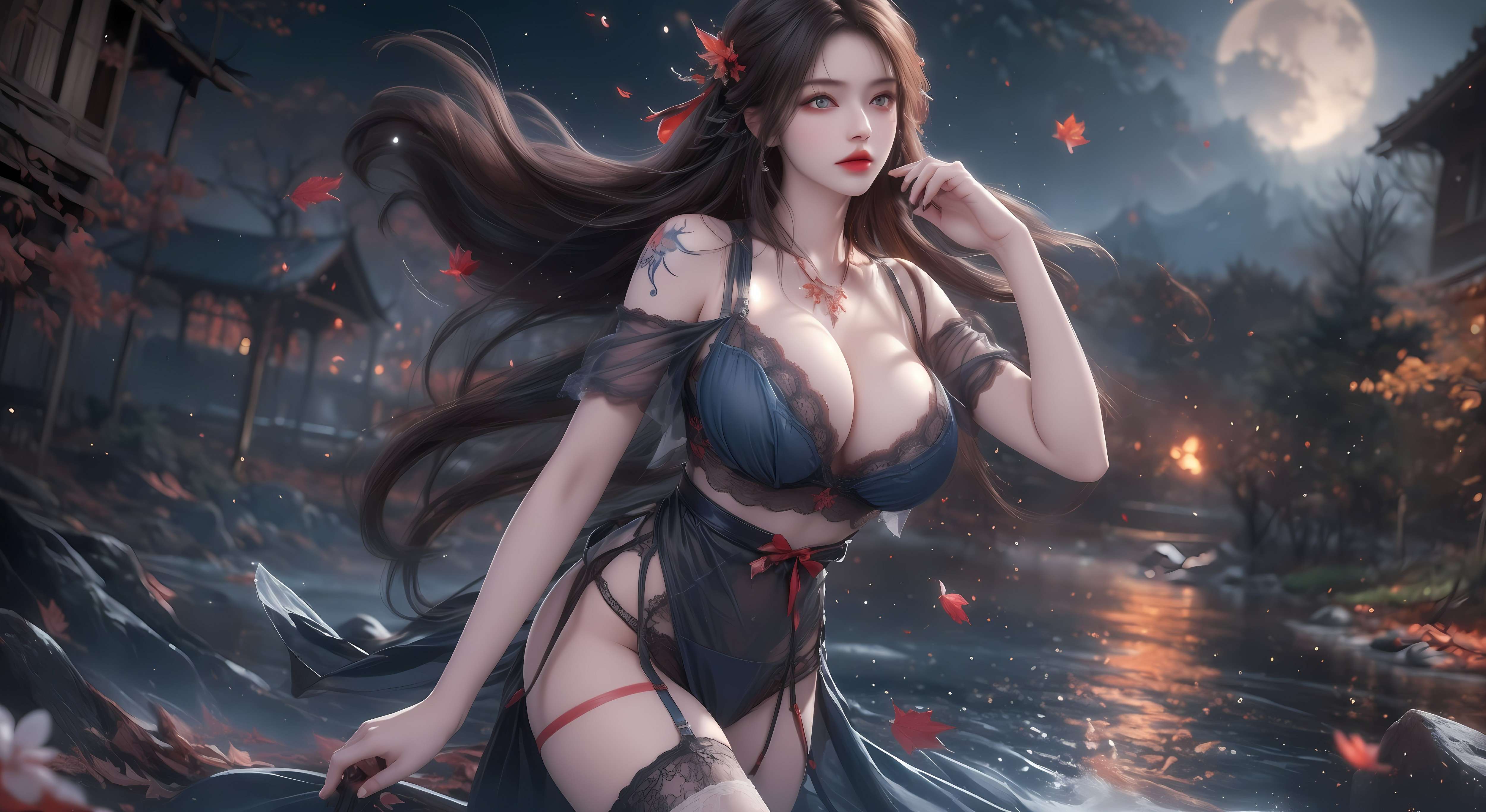 Huo Ling'er sexy girl