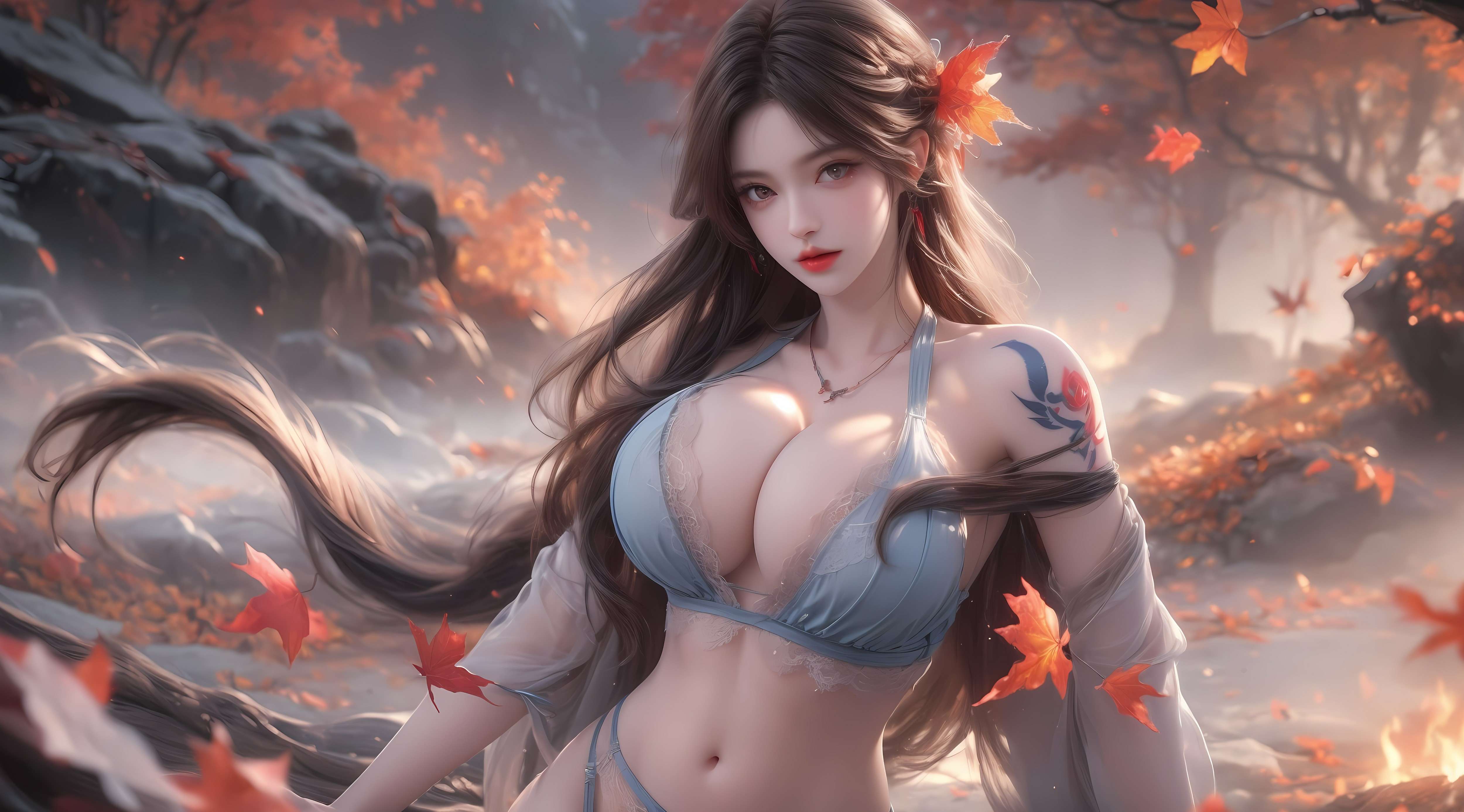 Huo Ling'er sexy girl