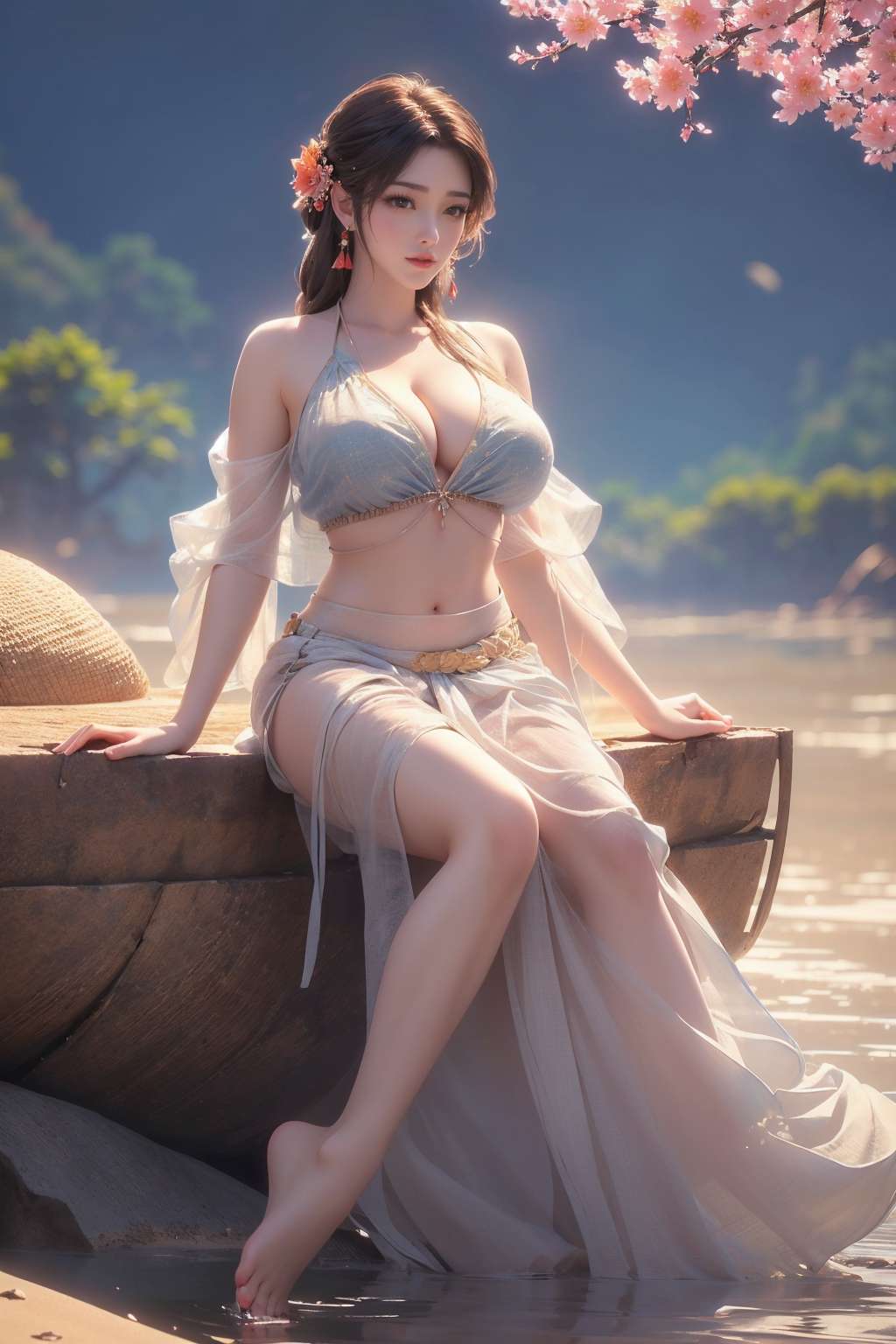 Huo Ling'er sexy girl