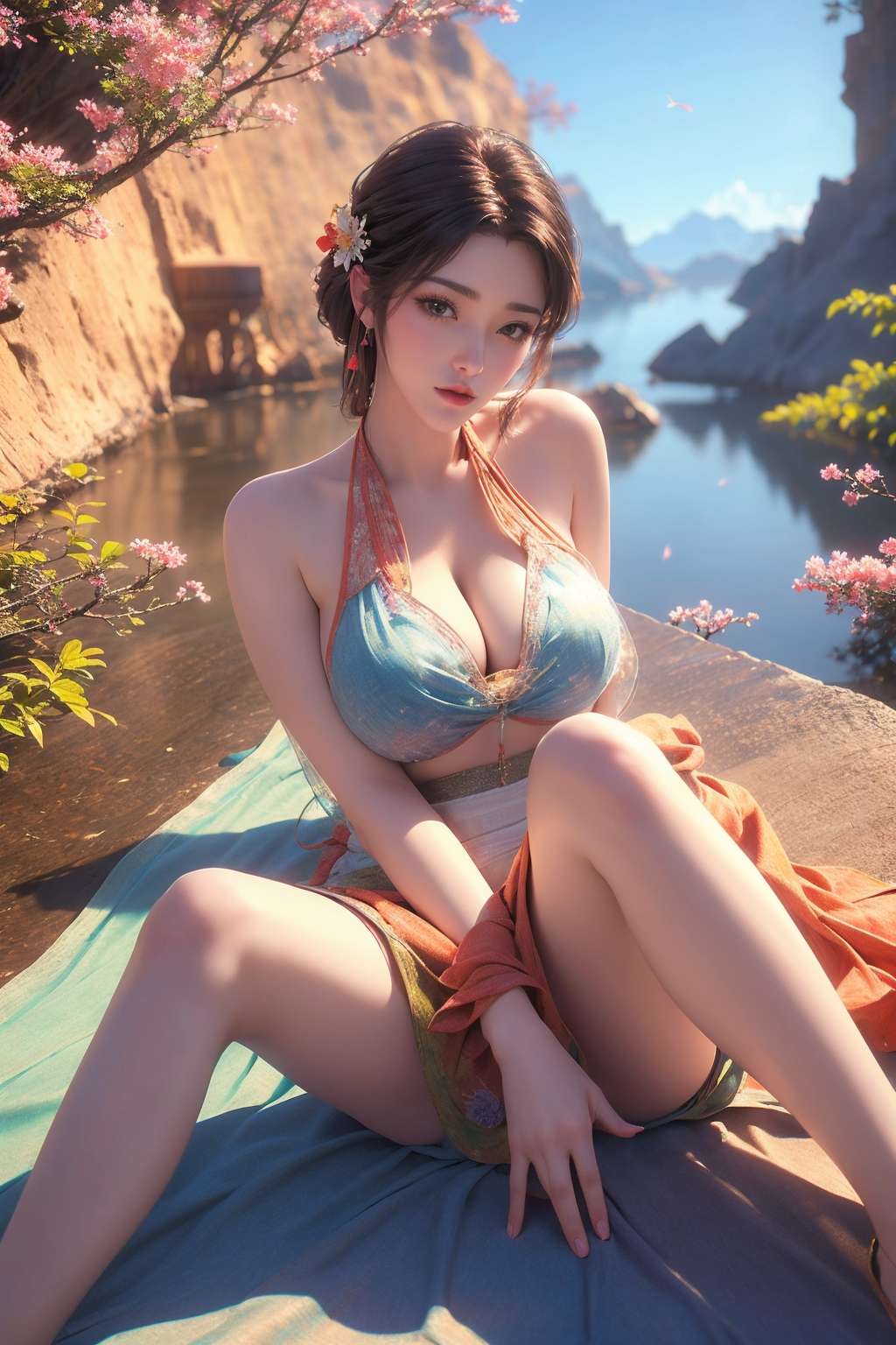 Huo Ling'er sexy girl