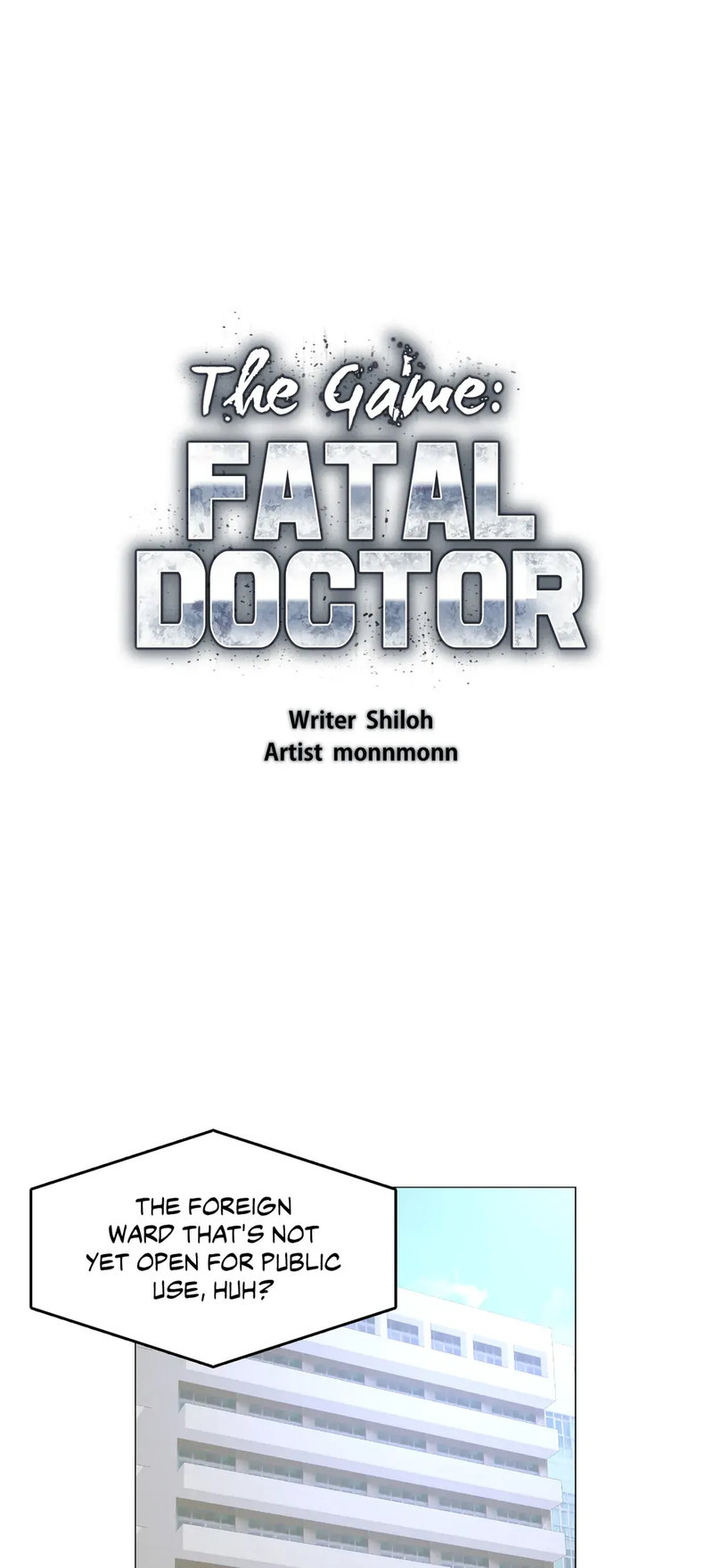 The Game: Fatal Doctor